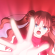 Rin in action - probably launching magic projectiles into someone’s face